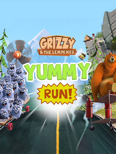 Grizzy & the Lemmings - Yummy Run!