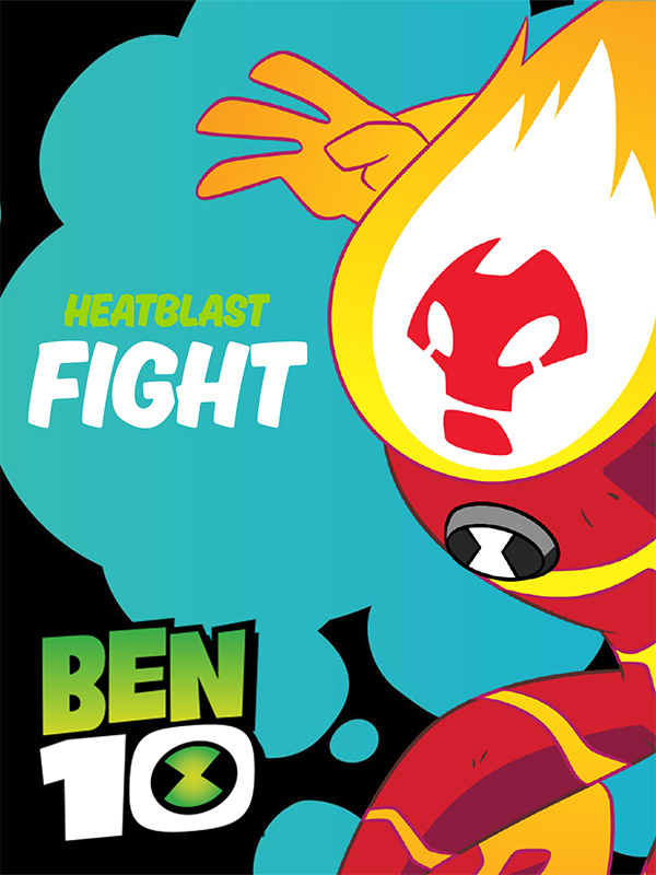 Ben 10 Heatblast Fight