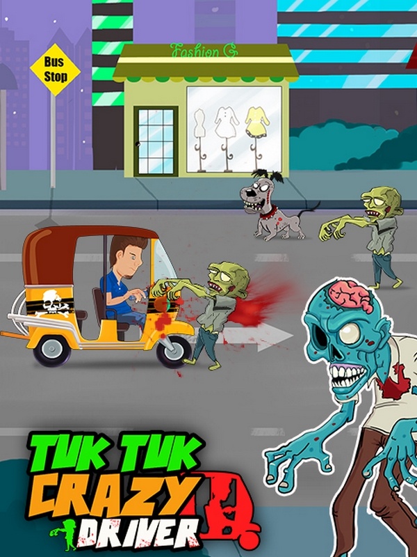 Tuk Tuk Crazy Driver