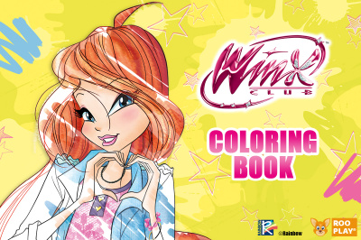 Libro para Colorear de Winx